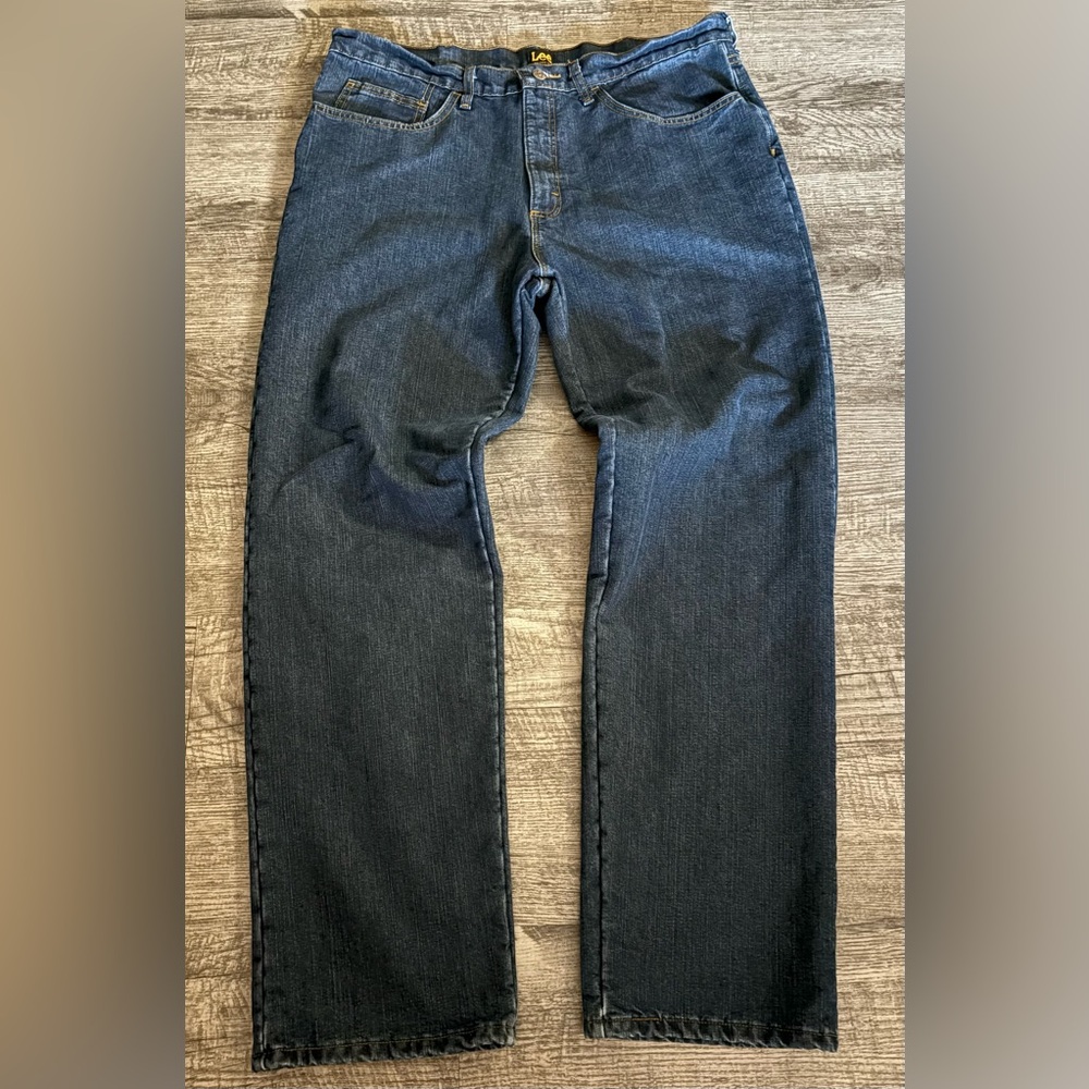 Lee Blue Relaxed Jeans